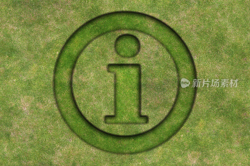 Grass Information Symbol